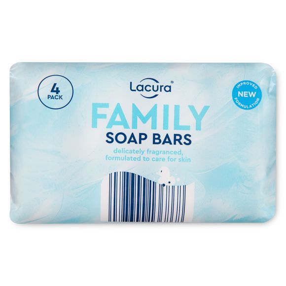 Lacura Soap Bar - Pure 4 Pack